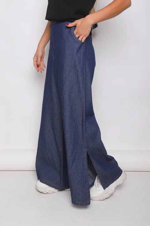 Maxi Palazo Denim