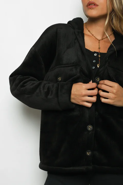 Saco GENEVA Corderoy Con Piel Adentro