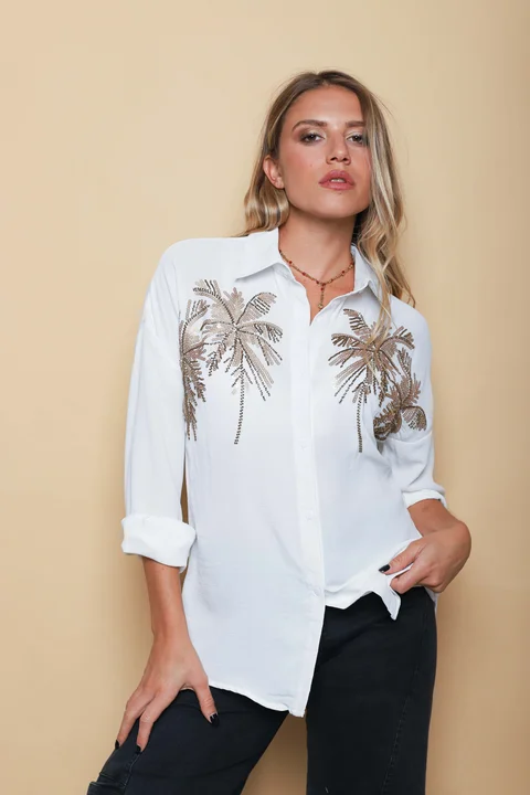 Camisa KATERINA Bordada GUK70265