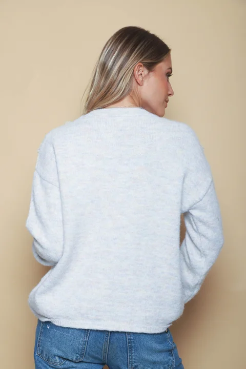 Sweater Trenzas Snake C/ Bordado GUL677