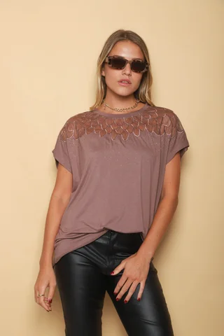 Remeron BURDEOS Modal c/Strass GU23522 - Vista 5