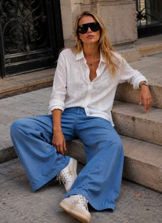 Maxi Palazo Denim SUMMER - Vista 4