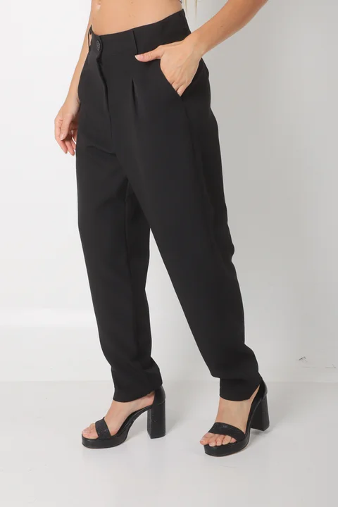 Pantalon Leslie Creppe Sastrero Chupin
