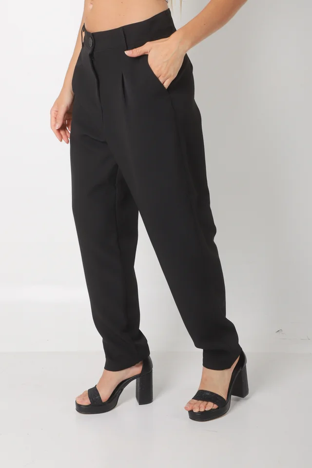 Pantalon Leslie Creppe Sastrero Chupin