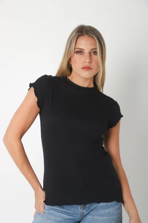 Remera MAKENA morley c/ Botones