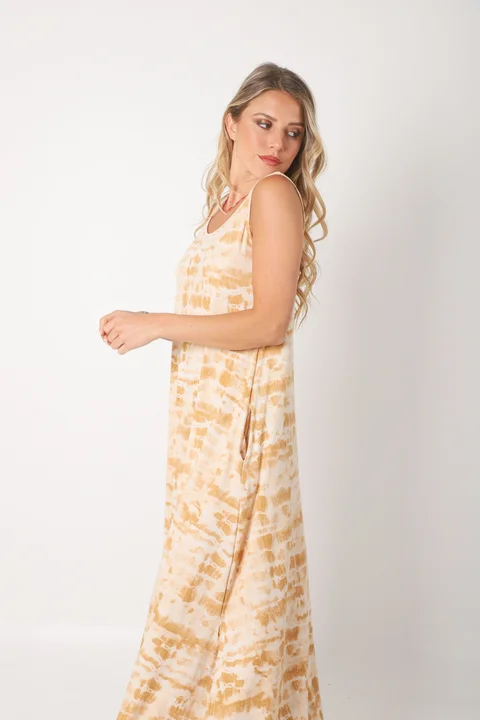 Vestido Joy BATIK FAN c/ Bolsillos