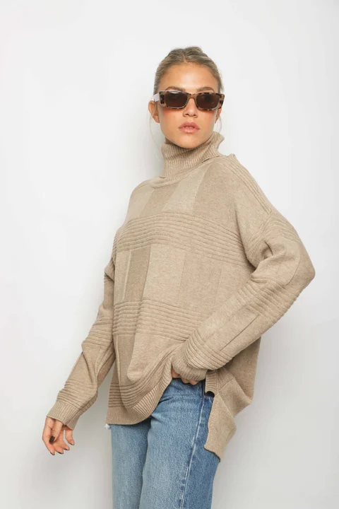 Poleron SAINT OVERSIZE Bremer Tramado GUL803