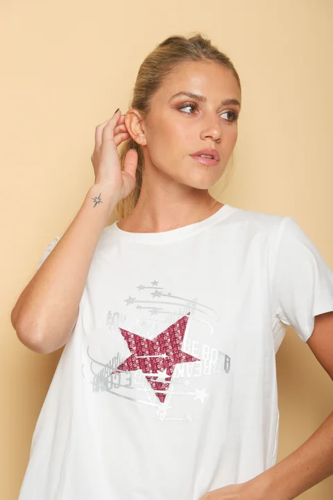Remera Estrella BREAK LESS GUJ5219