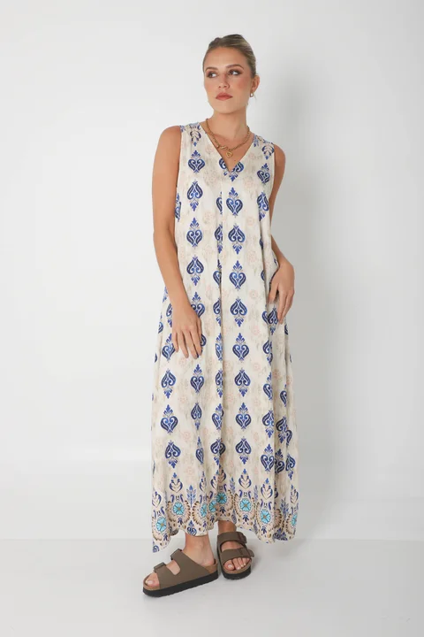 Vestido Mandarin Oriental c/ Bolsillos GU252