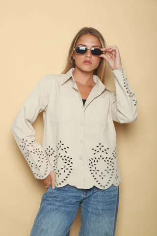 Camisa RENOIR GABARDINA GUK70204 - Vista 2