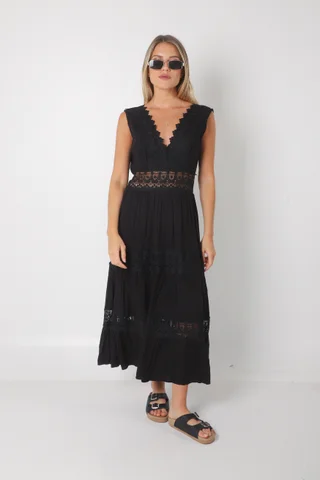 Vestido  Cypres  Bordado  GUK155 - Vista 2