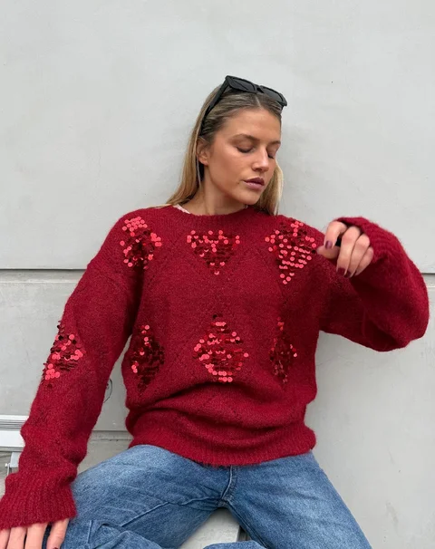 Sweater LUTIER Bordado GU405835