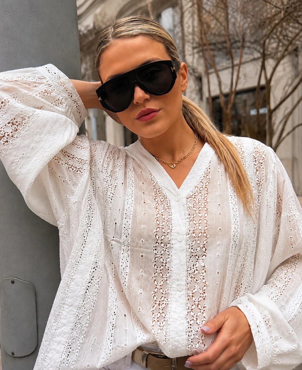 Maxi Blusa KRAVI Gasa GU70288