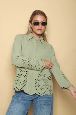 Camisa RENOIR GABARDINA GUK70204 - Vista 1