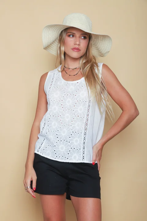 Blusa VALLEY Broderie GUK70208