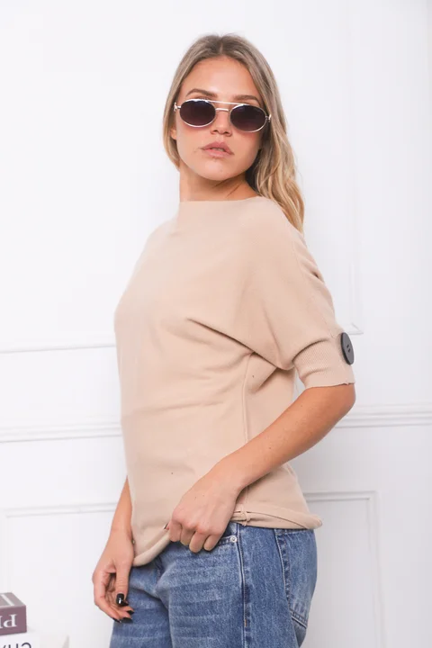 Sweater NICE Bremer Manga 3/4 y Botones GU817