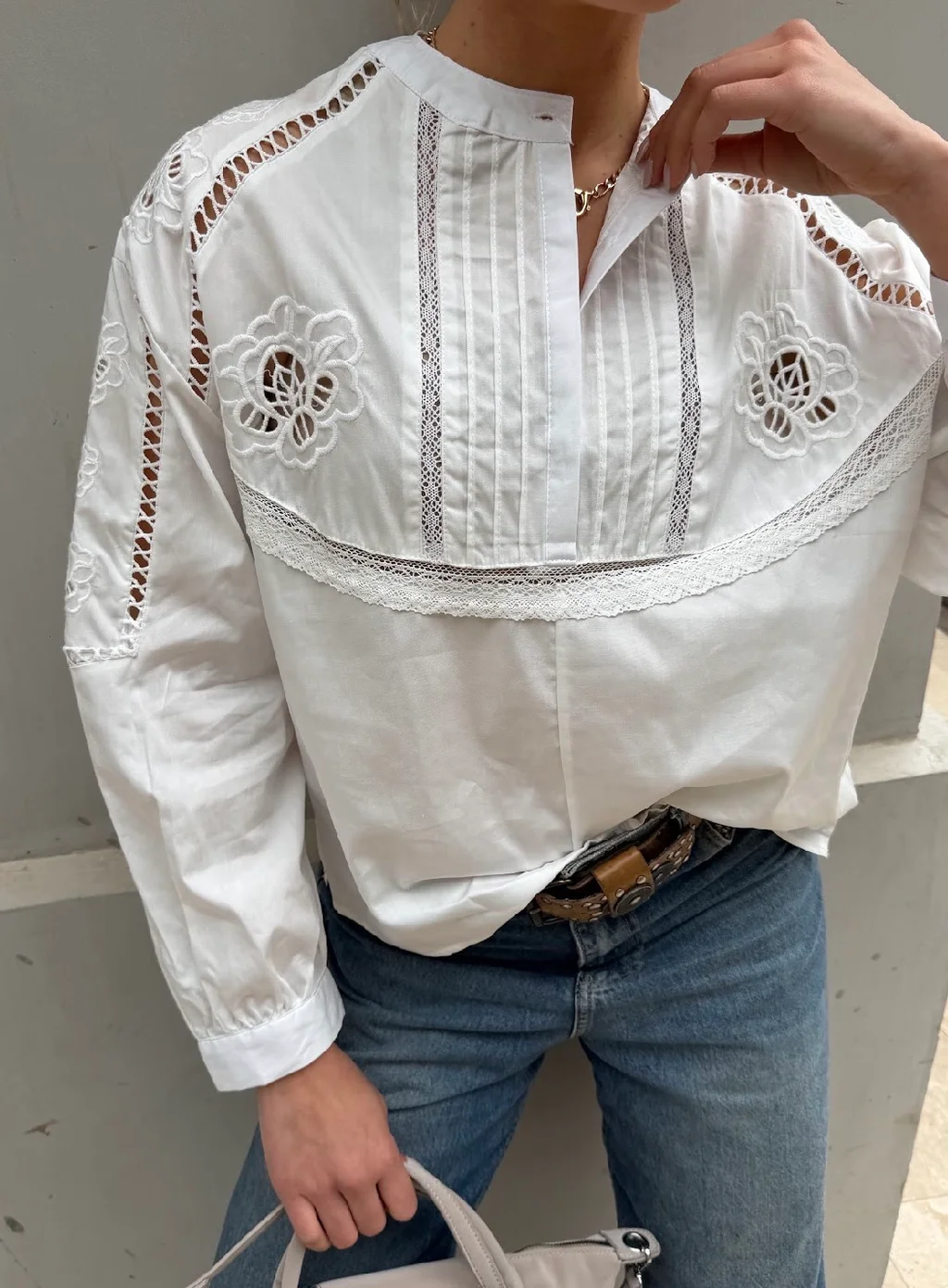 Camisola VARU Tablitas Y Bordado GU70260