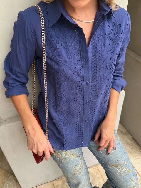 Camisa Debie Broderie GUK4118
