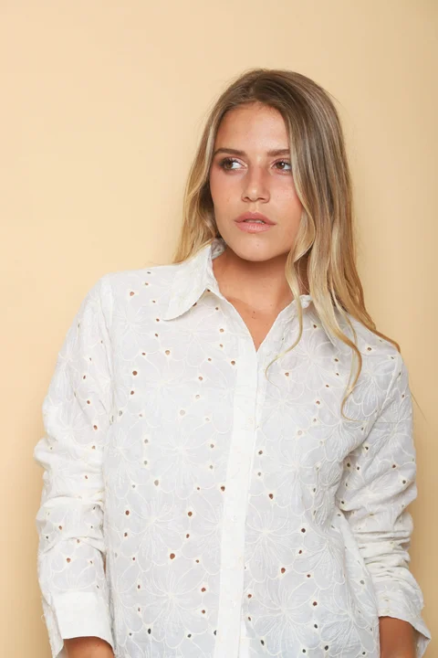 Camisa Ballys Bordada GU70011