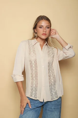 Camisa SHANGAI Guarda Guipiur VTK145 - Vista 6