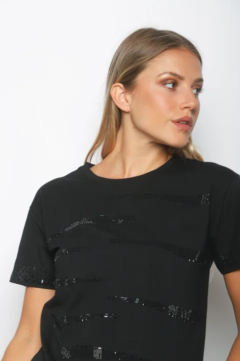 Remera SIDNEY c/strass GV919307