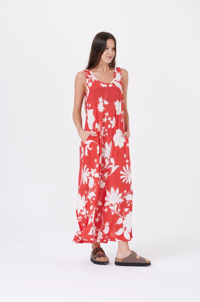 Vestido Joy Sunset con Bolsillos