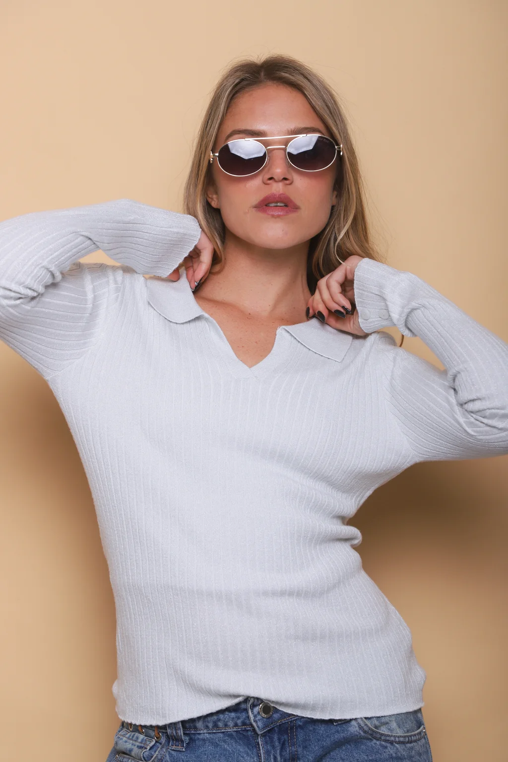 Sweater Chomba ANDALUCIA Con Lurex GU813