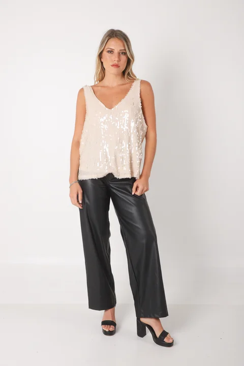 Músculosa GIBRALTAR c/ Lentejuelas GU5154