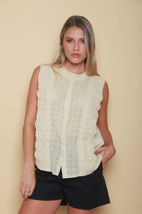 Blusa VIGO Broderie GUK70211