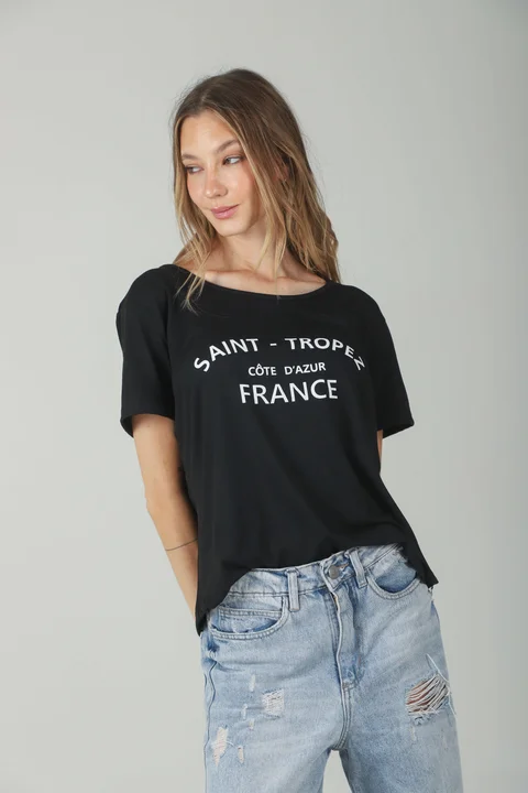 Remera Saint Tropez Modal Soft