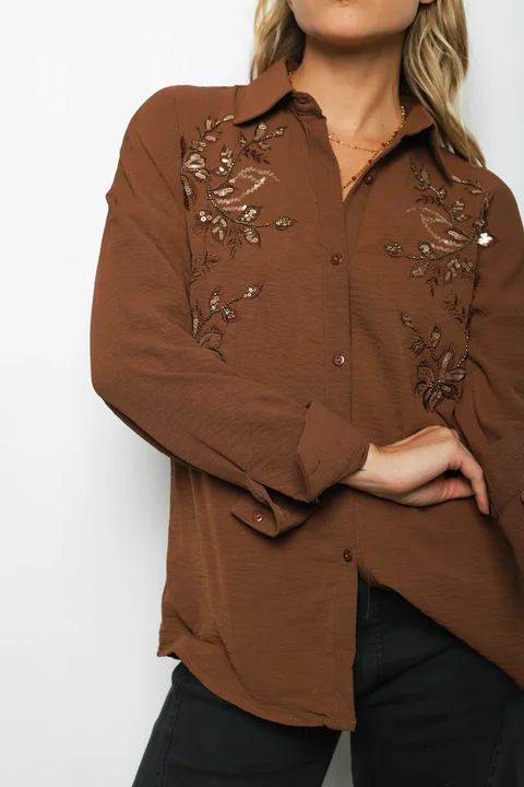 Camisa DAMARIS Bordada GU70264