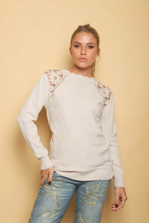 Sweater BELAGIO Bremer Broderie GU625