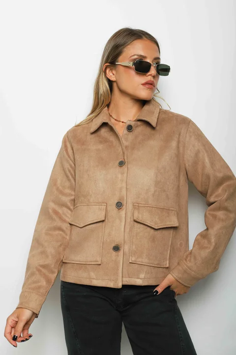 Chaqueta PIEGARI Gamuza Forrada GU571