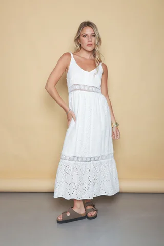 Vestido LIVERNA Broderie GUK70179 - Vista 1