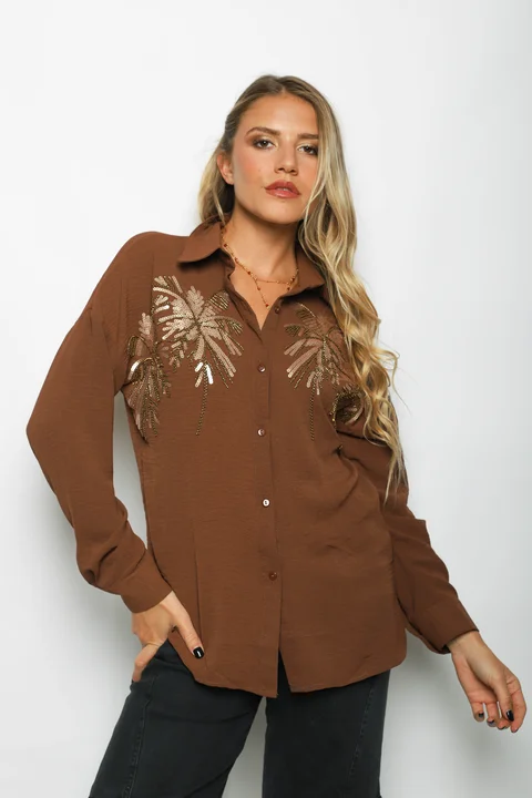 Camisa KATERINA Bordada GUK70265