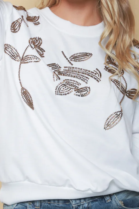 Buzo Maia Hojas Canutillos GU70060