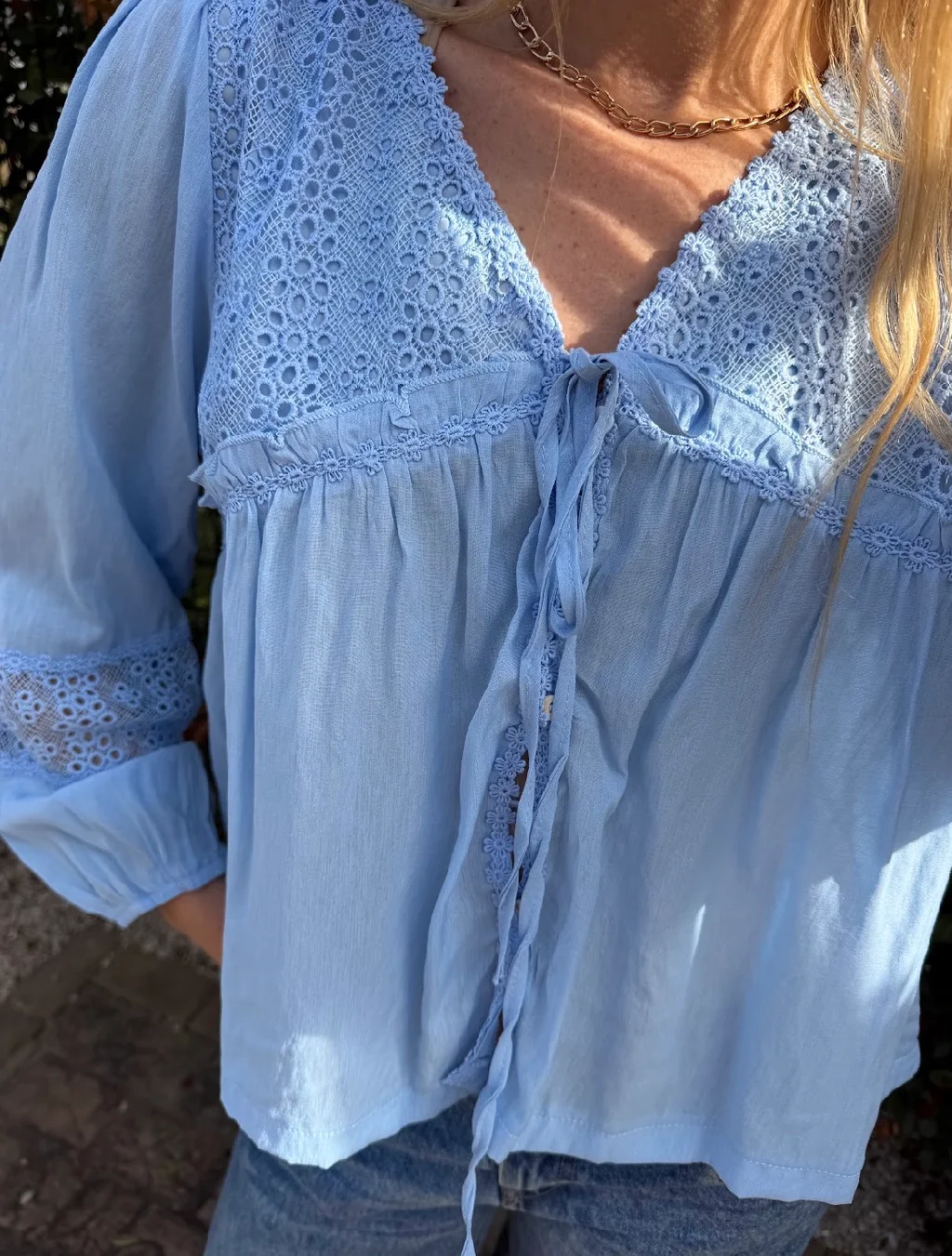 Blusa ROCKET Con Broderie  GU70123