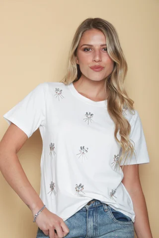 Remera KIARA c/ Piedras y Canutillos GU70124 - Vista 5