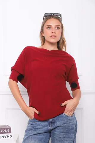 Sweater NICE Bremer Manga 3/4 y Botones GU817 - Vista 5