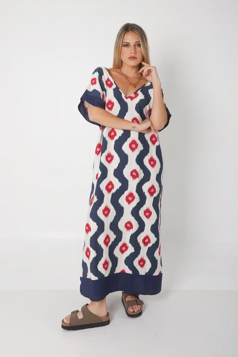 Vestido DOMINIQUE SERI LINO GUK70143-3