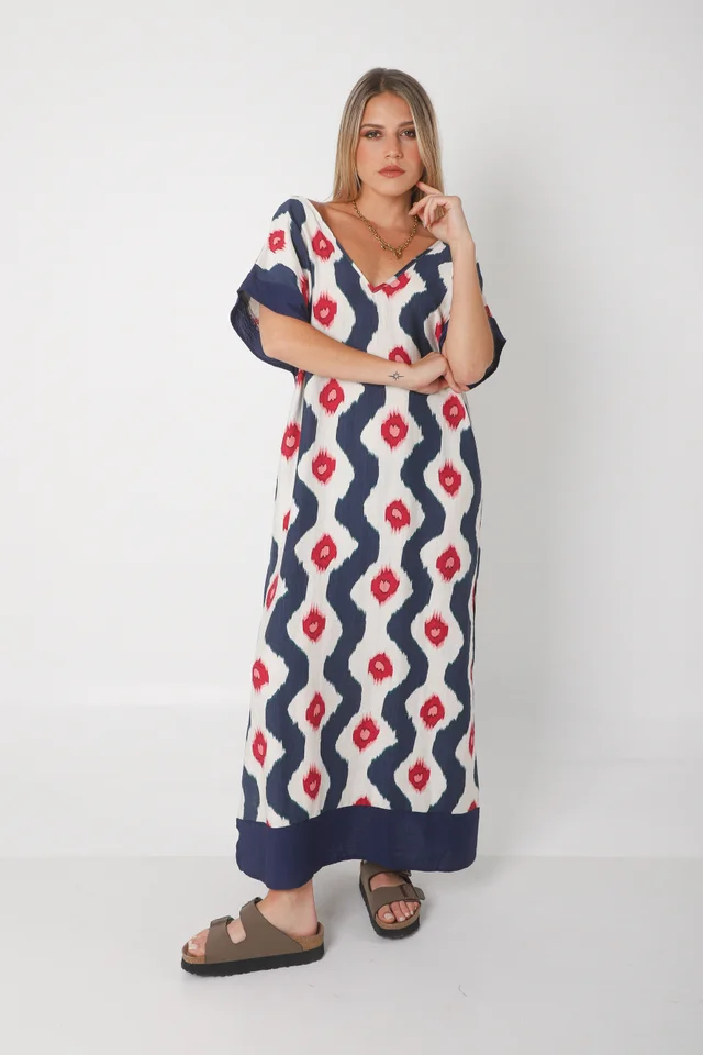 Vestido DOMINIQUE SERI LINO GUK70143-3