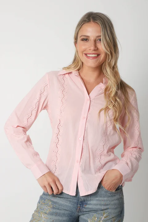 Camisa KAINE Broderie GUK70132