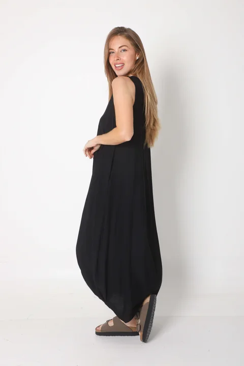 Vestido PUGLIA LINO C/ Bolsillos GU247