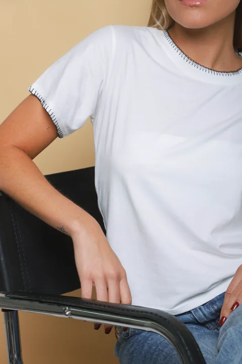 Remera KARTER de Jersey c/ Costura Contratono GU5206