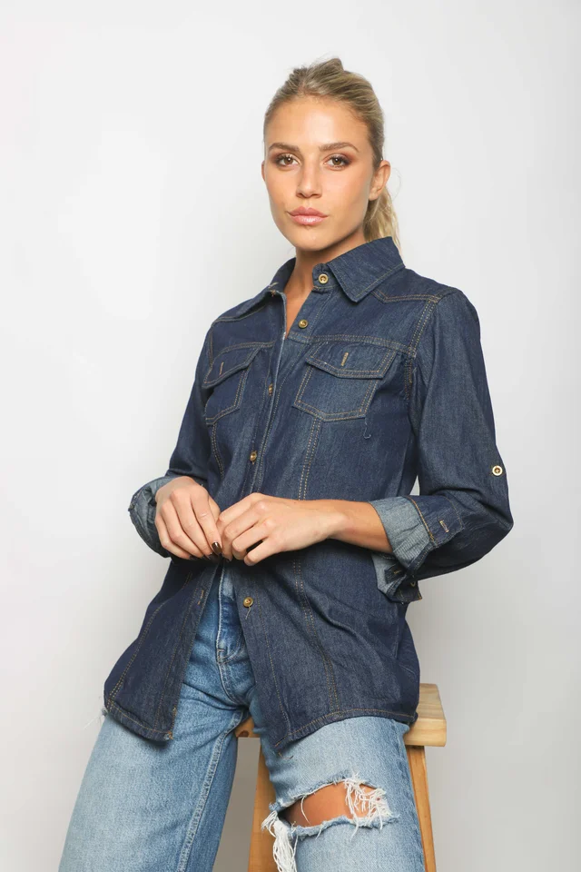 Camisa MARSELLA Jean Clasica GU0151/0152