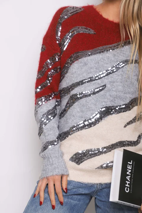 Sweater JENSEN Bordado GU250806