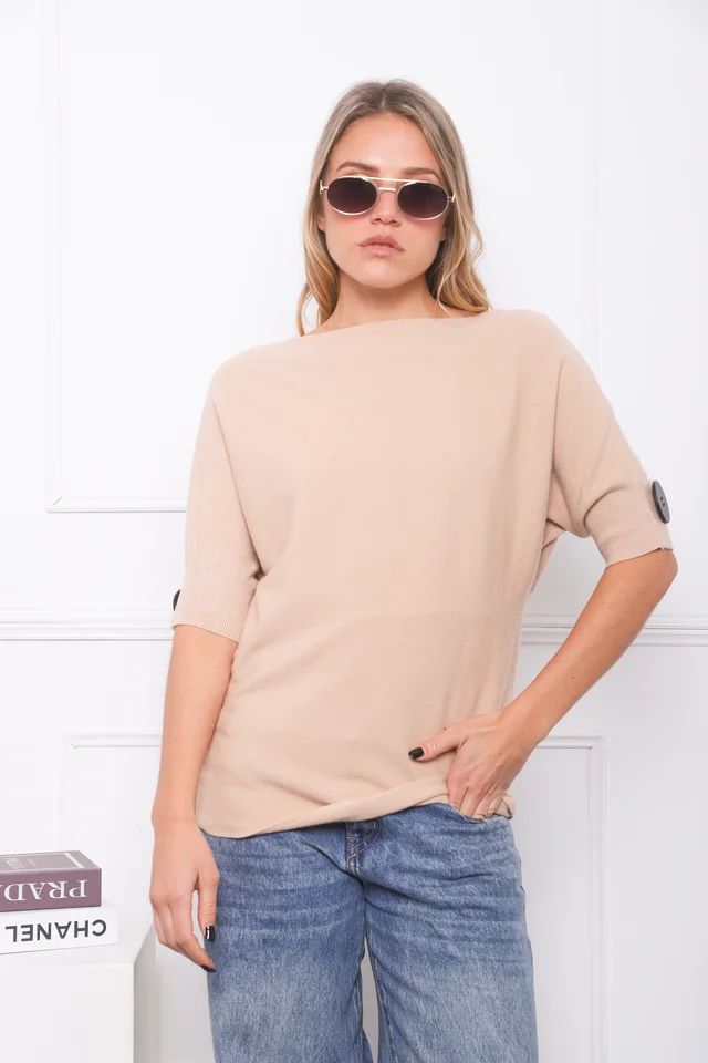 Sweater NICE Bremer Manga 3/4 y Botones GU817