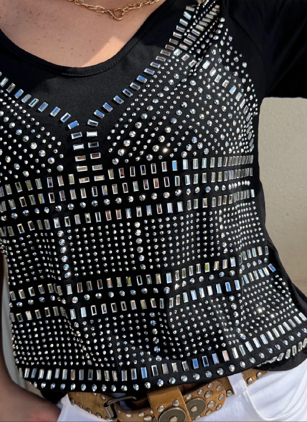 Remera KALESI con Piedras GUJ5209
