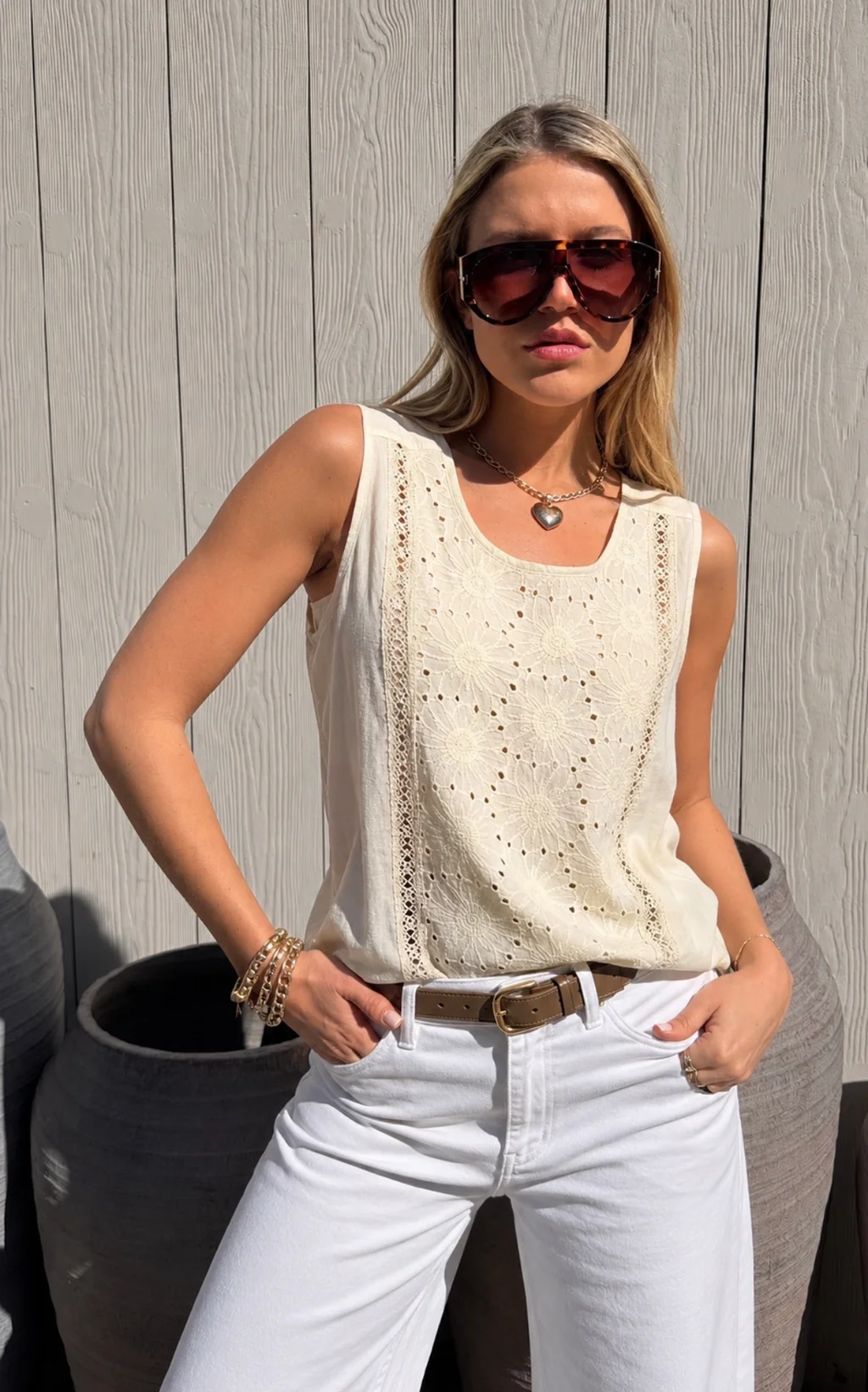 Blusa VALLEY Broderie GUK70208