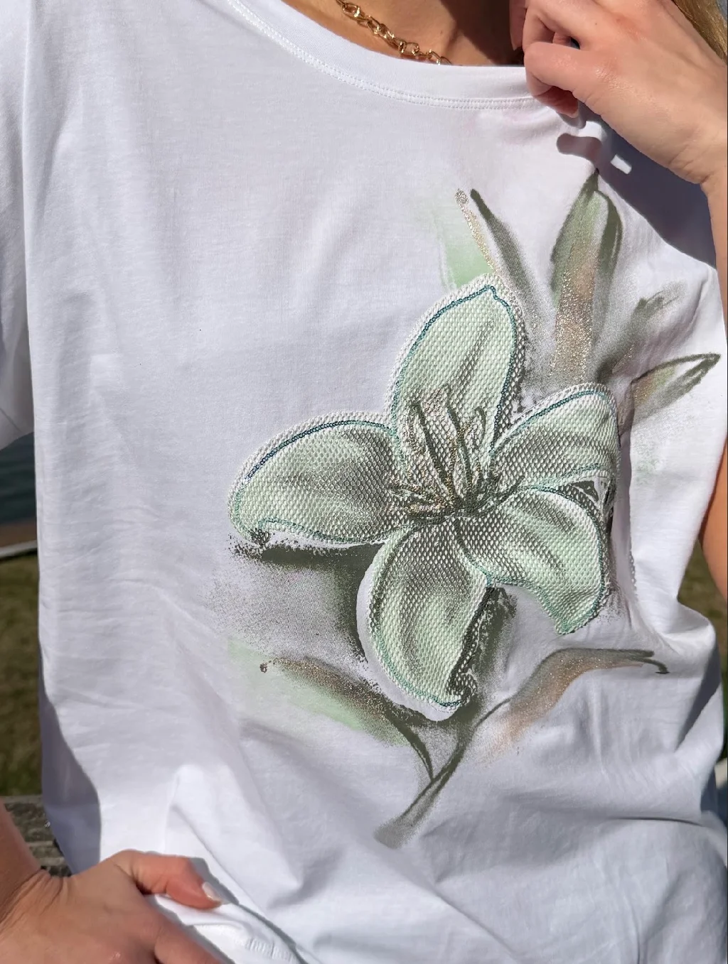 Remera GREEN BAMBOO Bordado GU10714